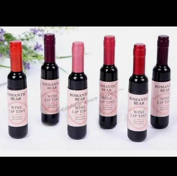 3/15  Wine shaped Lip Tint  Containers New - Picture 2 of 16